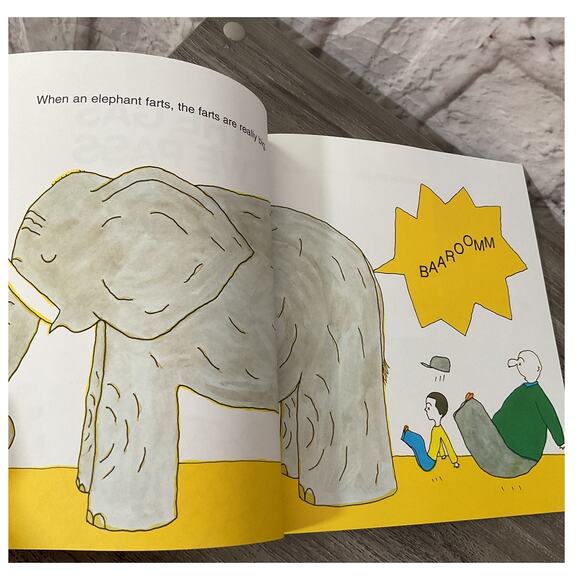 The Gas We Pass: The Story of Farts by Shinta Cho Softcover 1994 - Picture 5 of 8